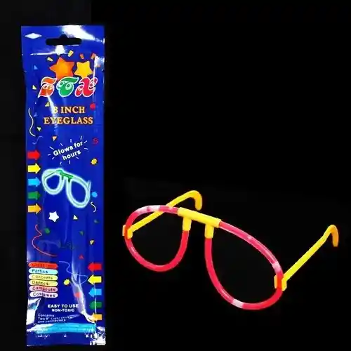 Gafas Neon Clasicas Glow Heart Glasses