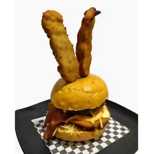 Hamburguesa la Chicken Balls