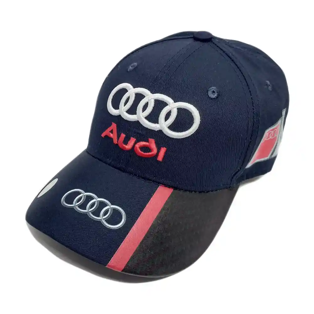 Gorra Marca Carro Audi Azul Oscuro Golf Beisbol Cachucha Deportiva