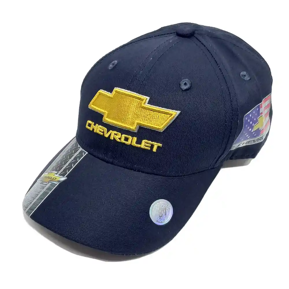 Gorra Marca Carro Chevrolet Azul Oscuro Golf Beisbol Cachucha Deportiva