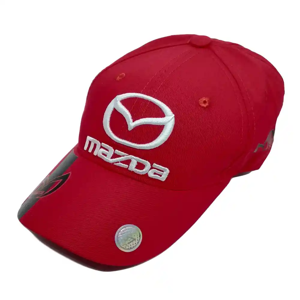 Gorra Marca Carro Mazda Rojo Golf Beisbol Cachucha Deportiva