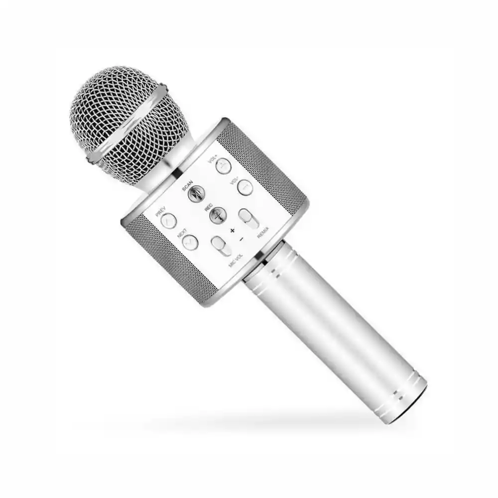 Micrófono Karaoke Bluetooth Efectos De Voz Ws858