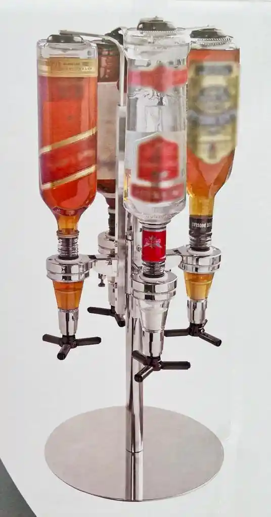 Dispensador De Licores X4 Botellas