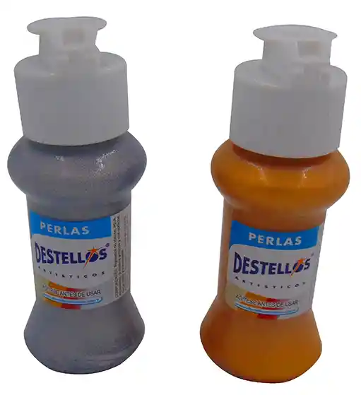 Pintura Destellos Metalizada 60cc Dorada