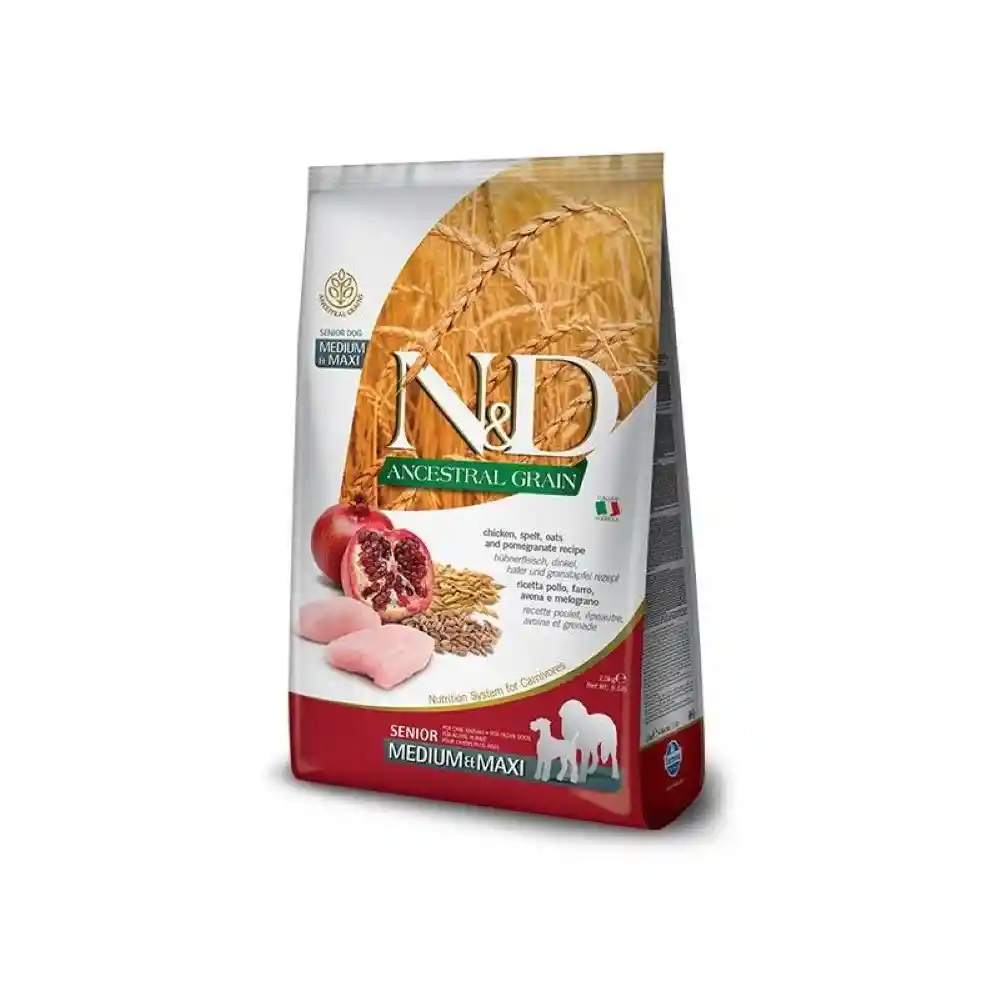 N&D Ancentral Senior Medium X 10.1 Kg