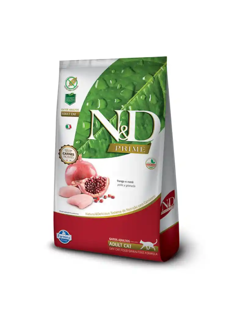 N&D Prime Feline Frango Adulto X 7.5 Kg