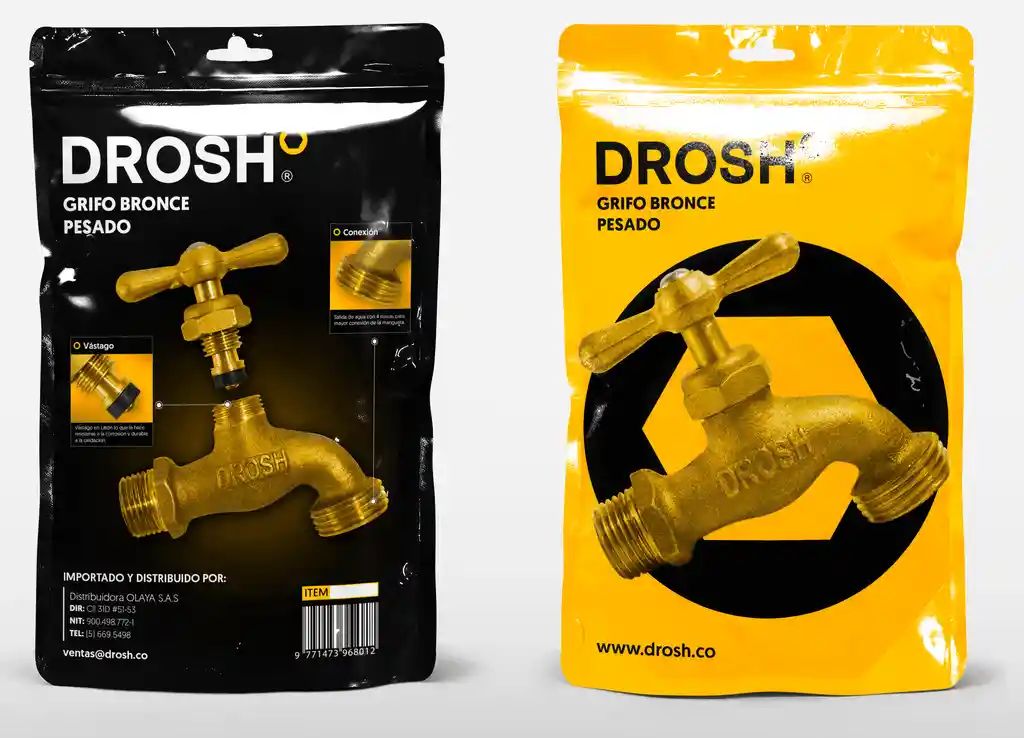 Grifo Bronce Pesado (bolsa) - Drosh