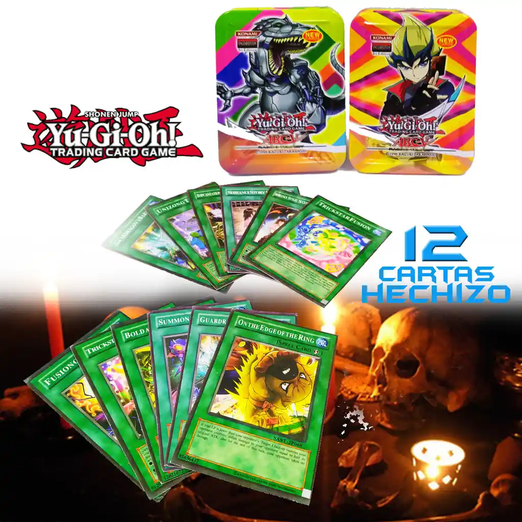 Yu Gi Oh Arc-v Cartas Colección Super Mazo Juegos Juguetes