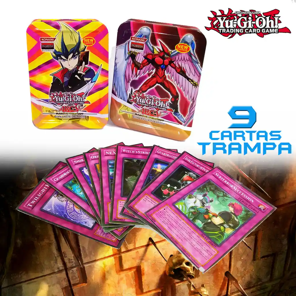 Yu Gi Oh Arc-v Cartas Colección Super Mazo Juegos Juguetes