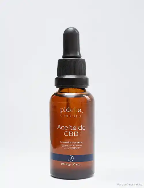 Aceite Cbd Pideka Reparador Nocturno 30ml Con Cannabis