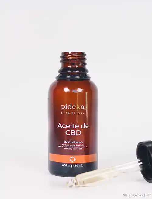 Aceite Cbd Pideka Revitalizante 30ml Con Cannabis