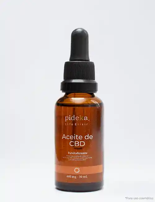 Aceite Cbd Pideka Revitalizante 30ml Con Cannabis