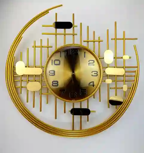 Reloj Pared Dorado