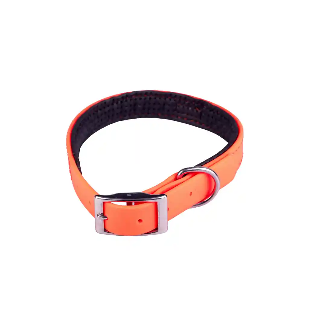 Al Torno Collar Sintetico Talla M Naranja