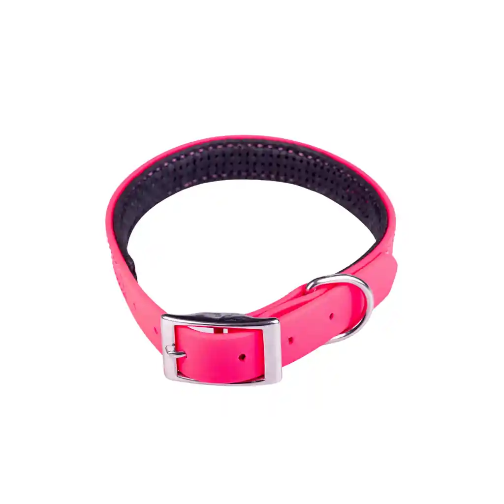 Al Torno Collar Sintetico Talla M Fucsia