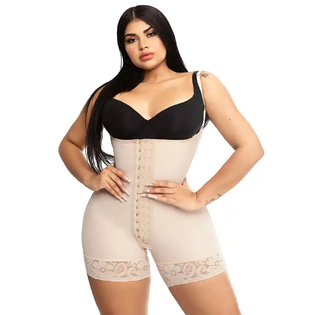 Faja Forma Tu Cuerpo Talla L Media Pierna Con Gafete Central