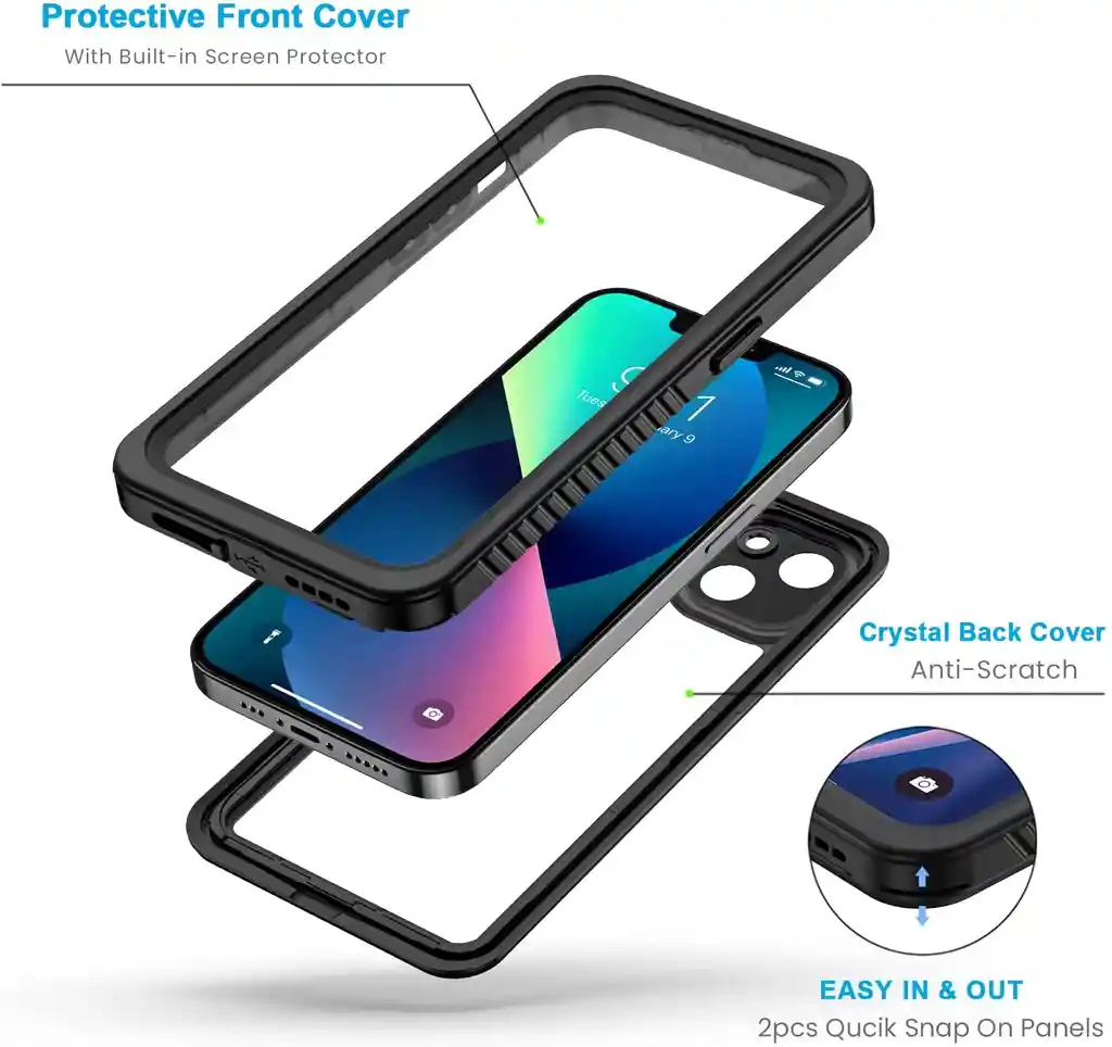 iPhone Forro Estuche Funda 360 Case Sumergible13