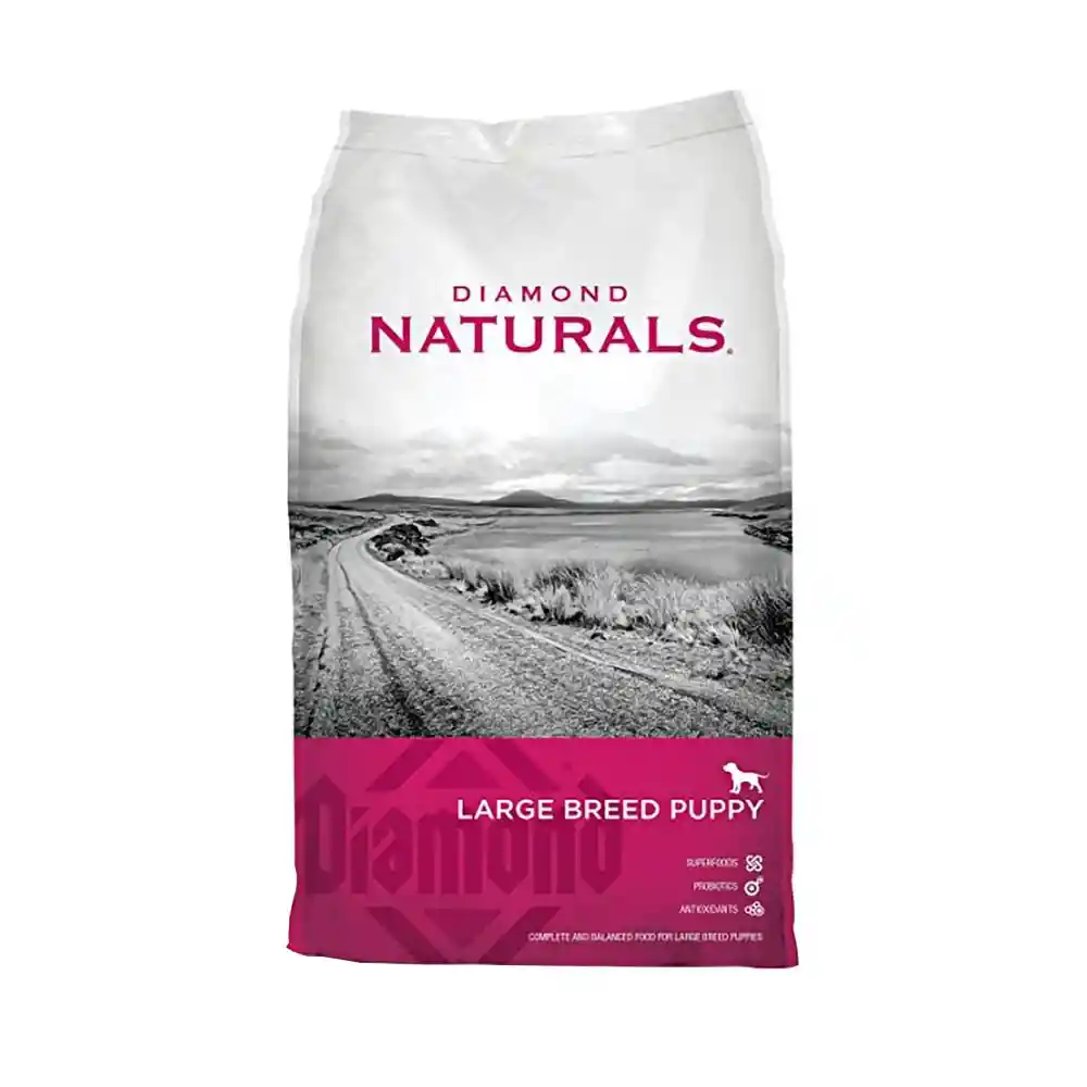 Alimento Para Perro Diamond Naturals Largue Breed Puppy Cordero 6lb