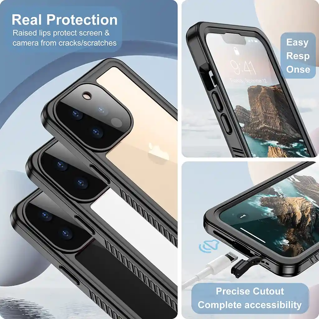 iPhone Forro Estuche Funda 360 Case Sumergible13 Pro