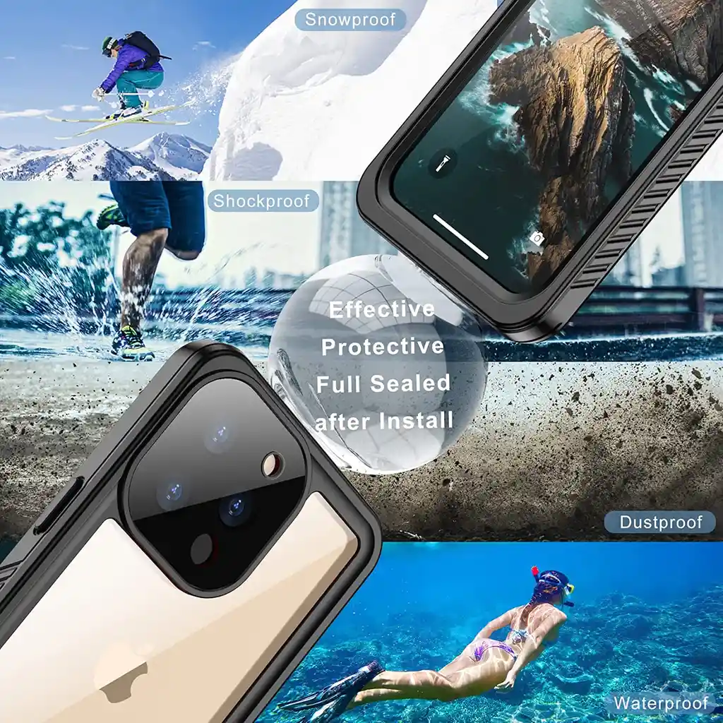 iPhone Forro Estuche Funda 360 Case Sumergible13 Pro