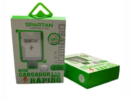 Cargador Celular Spartan Entrada Tipo C 3.1a