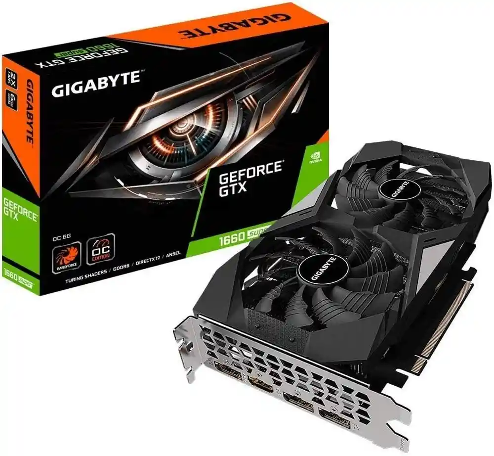 Gigabyte Tarjeta Graficagtx 1660 Super Oc 6Gb Gddr6