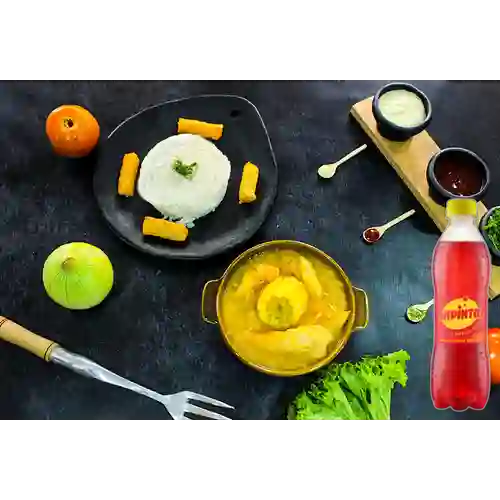 Combo Ajiaco con Pollo + Kola Hipinto 400 ml