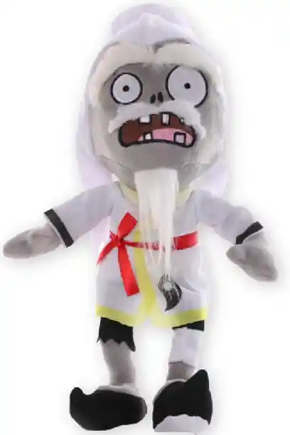 Peluche Zombie Disfrazado Samurái (plantas Vs Zombies) 30cm