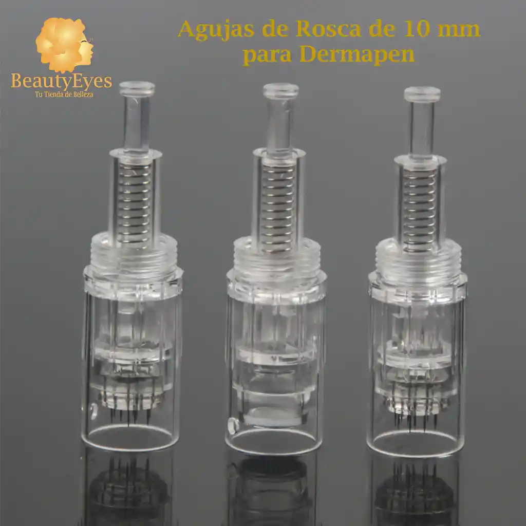 10 Agujas 42 Pines Dr Pen 10mm Rosca Dermapen