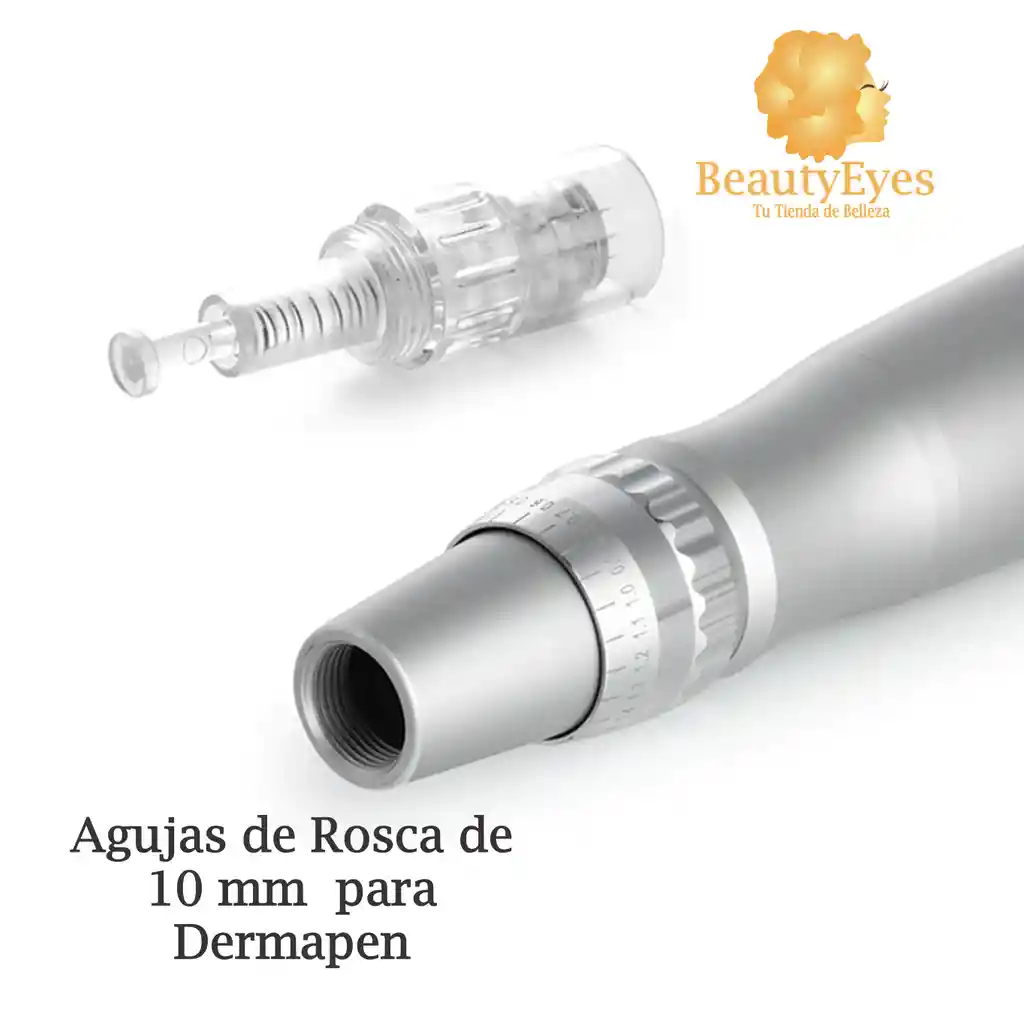 10 Agujas 42 Pines Dr Pen 10mm Rosca Dermapen