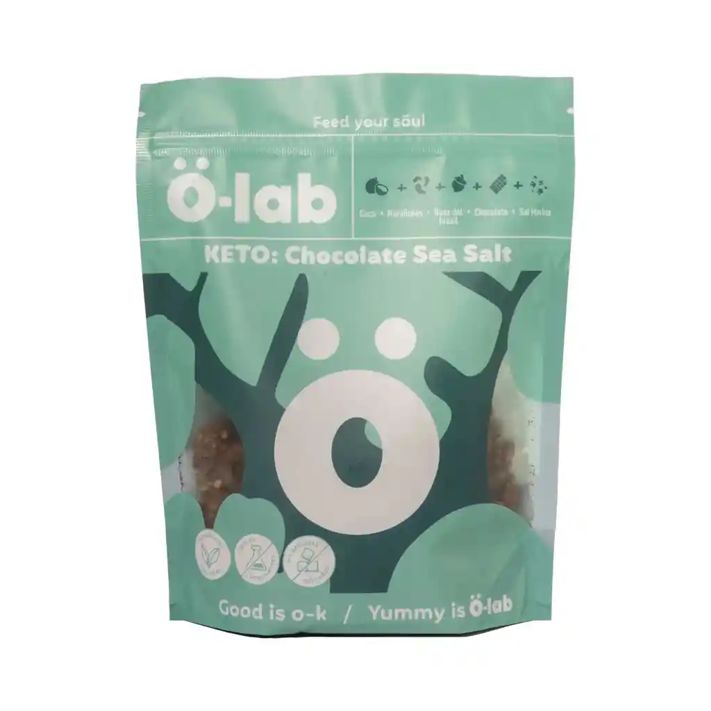 Granola Keto Chocolate Sea Salt Ölab