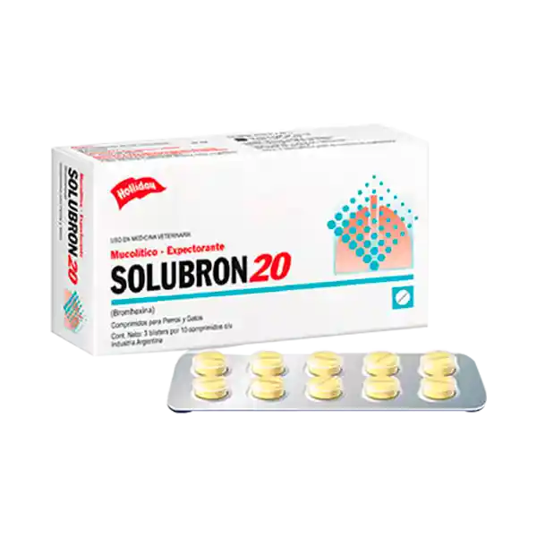 Solubron 20 Blister 10 Tabletas