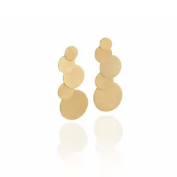 Aretes More Burbujas Oro