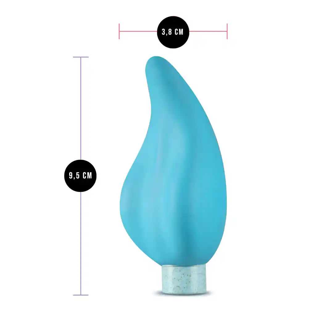 Vibrador Ecológico Gaia Eco Caress Blush Recargable