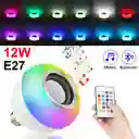 Bombillo Parlante Bluetooth Control Luz Rgb Musical Altavoz