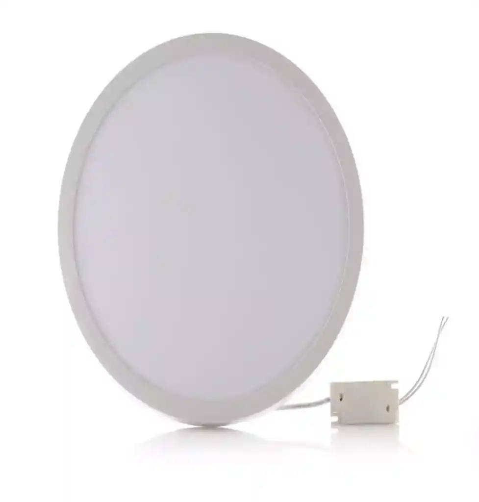 Panel Led Redondo Sobreponer 24w Importado