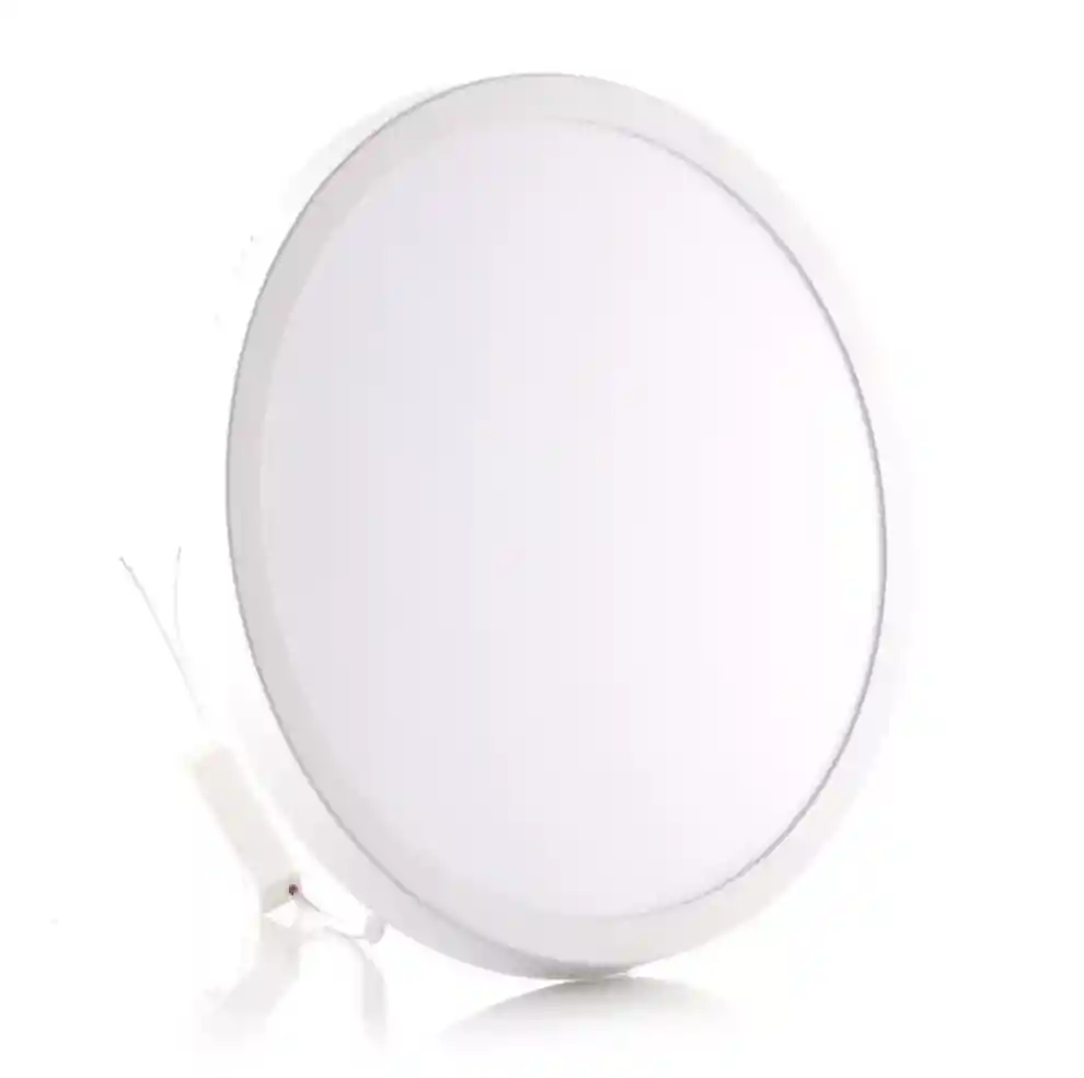 Panel Led Redondo Sobreponer 24w Importado