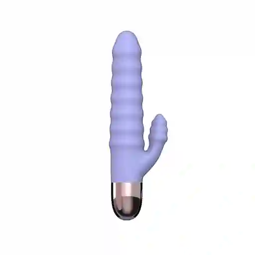 Vibrador Duet Driller Dual Motor Morado