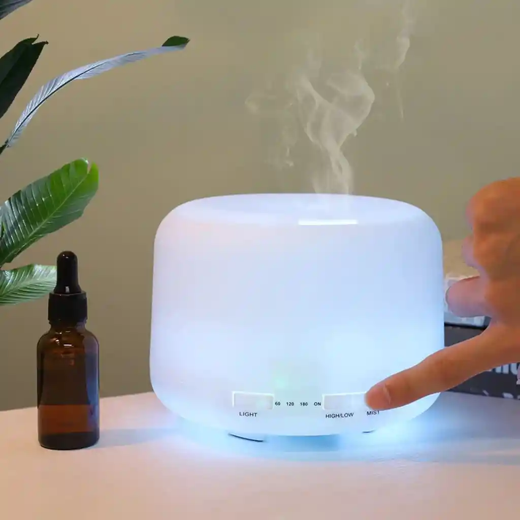 Humidificador De Niebla Fresca 500ml Mini 7 Llevó El Ambient