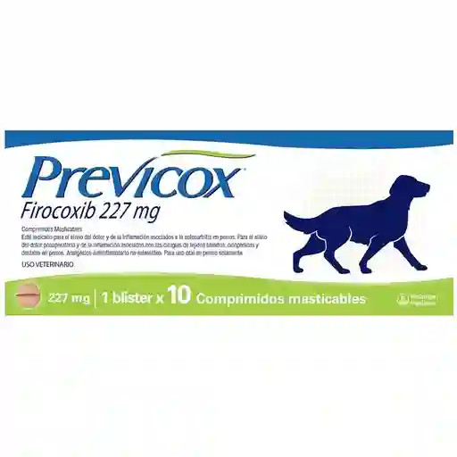Previcox 227 Mg 10 Comprimidos