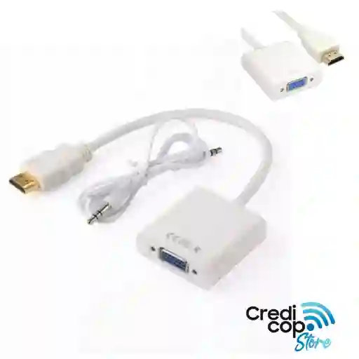 Adaptador Convertidor Cable Hdmi A Vga