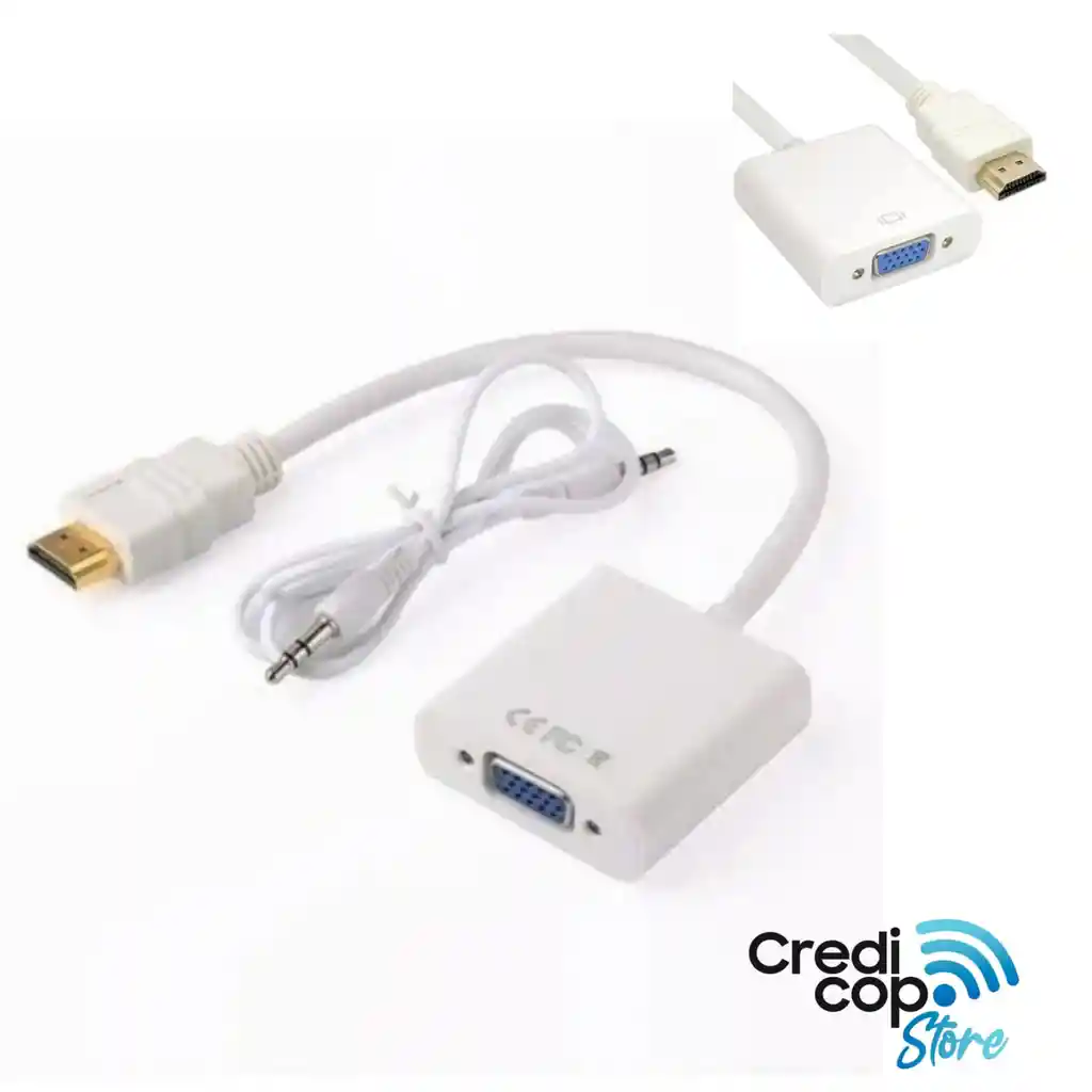 Adaptador Convertidor Cable Hdmi A Vga