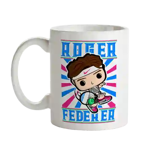 Mug Roger Federer Tipo Pop