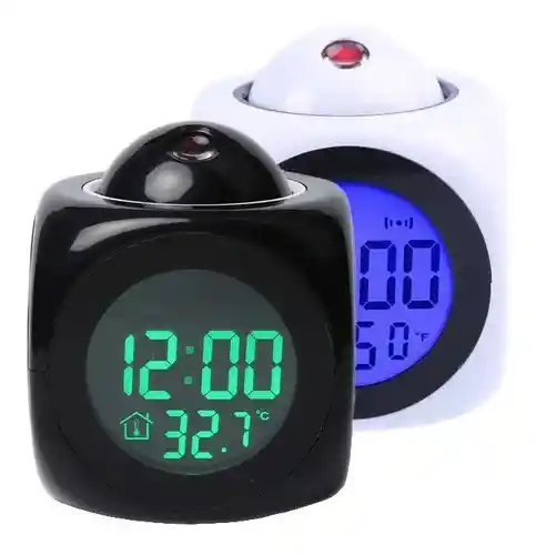 Reloj Despertador Multifuncional Digital Lcd