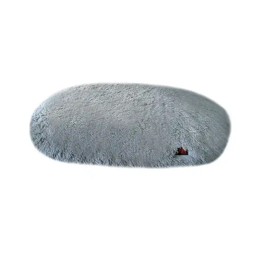 Cama Colchón Ovalada Para Mascotas Peluche Mediana + Eco Juguete Obsequio