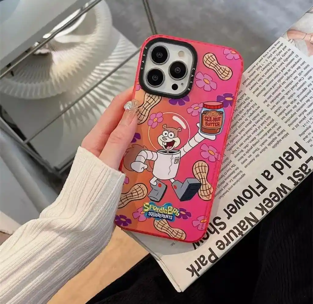 Iphone 13 Pro Max Funda Bob Esponja - Arenita