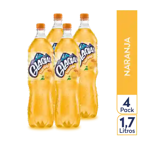 Glacial Naranja X 4 Und