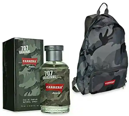 Gift Manbox Jeans 707 Camouflage Edp 75 Ml + Backpack