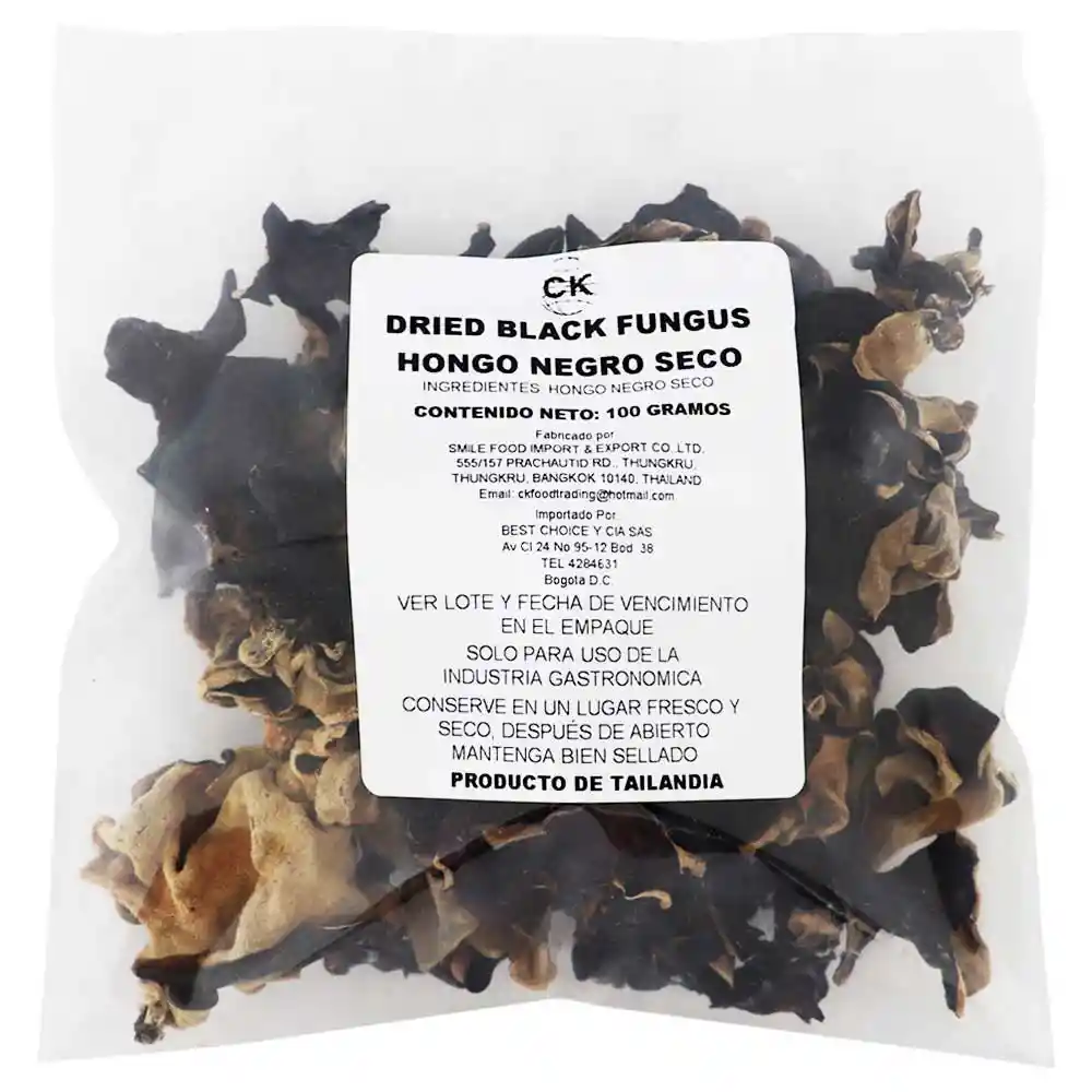 Hongos Negros Fungus Thai 100gr