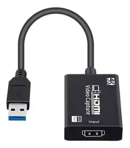 Tarjeta Capturadora De Video Usb 3.0 A Hdmi Full Hd 1080p 4k